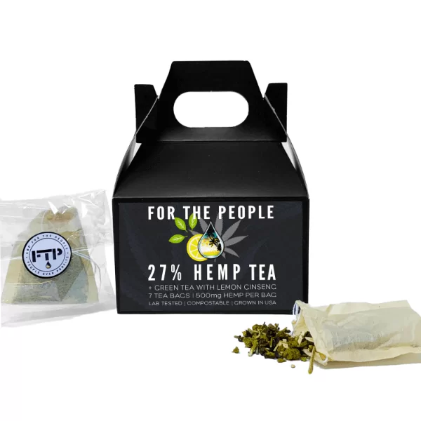Hemp Tea – 27% CBD Green Tea